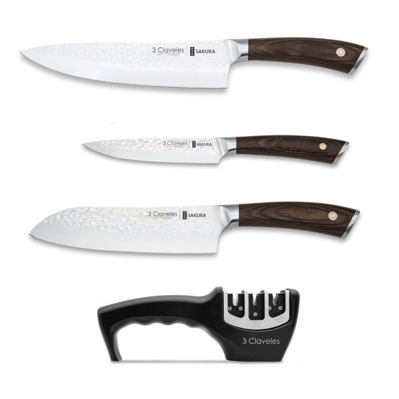 Set de Cuchillos profesionales Sakura con Taco