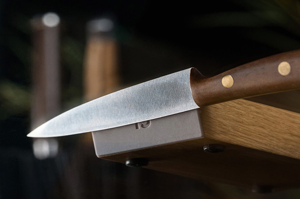 HORL 2 Afilador de cuchillos madera de roble, HO2E-SET